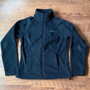 Columbia Black Full-Zip Fleece Jacket - Women's